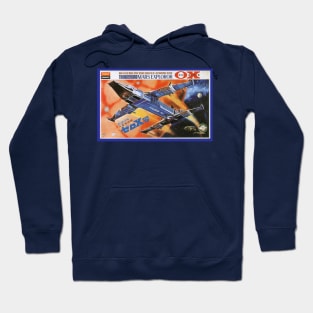 Vintage Japan Model Kit Box Art - Zero Hoodie